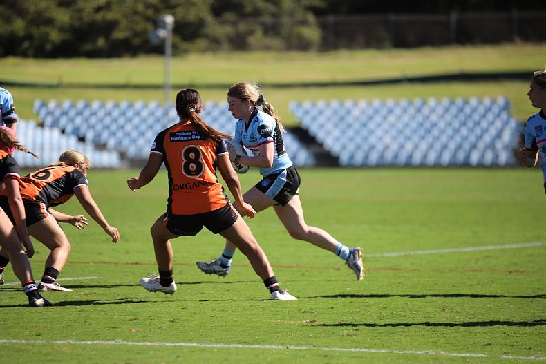 2021 Tarsha Gale Cup Rnd 8 Sharks v WestsTigers