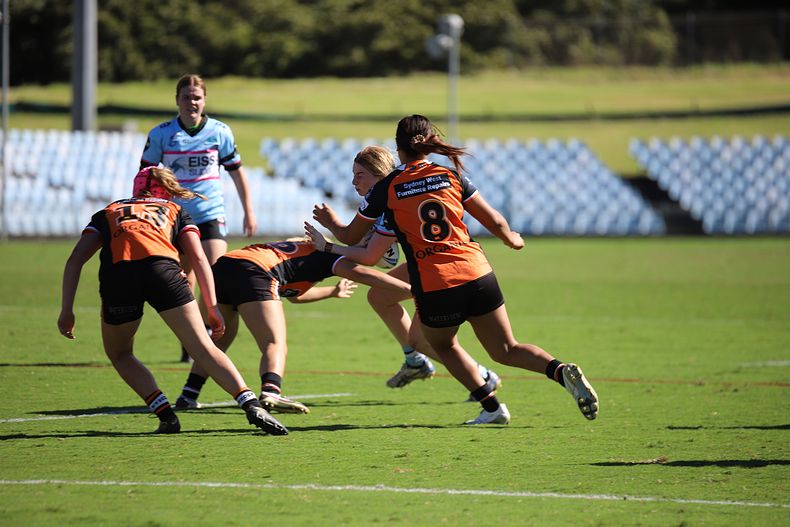 2021 Tarsha Gale Cup Rnd 8 Sharks v WestsTigers