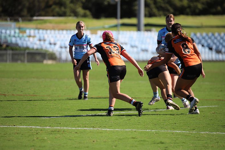 2021 Tarsha Gale Cup Rnd 8 Sharks v WestsTigers