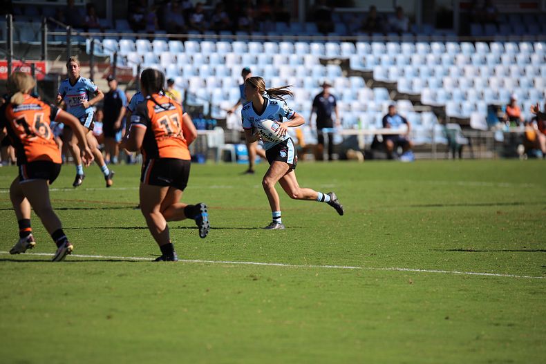 2021 Tarsha Gale Cup Rnd 8 Sharks v WestsTigers