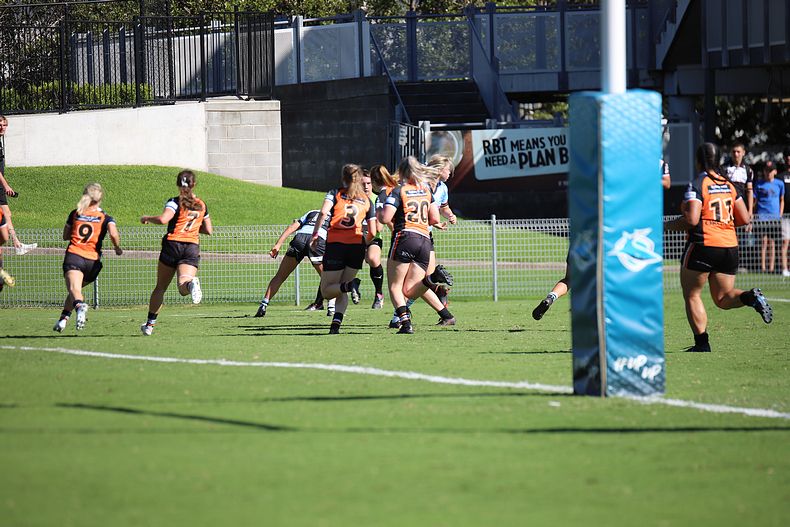 2021 Tarsha Gale Cup Rnd 8 Sharks v WestsTigers