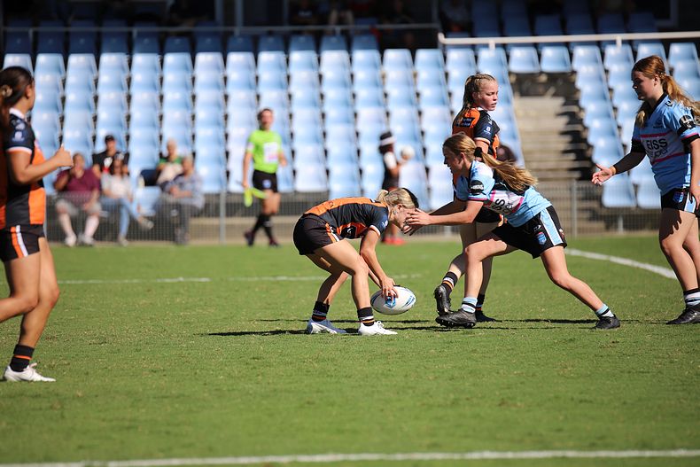 2021 Tarsha Gale Cup Rnd 8 Sharks v WestsTigers