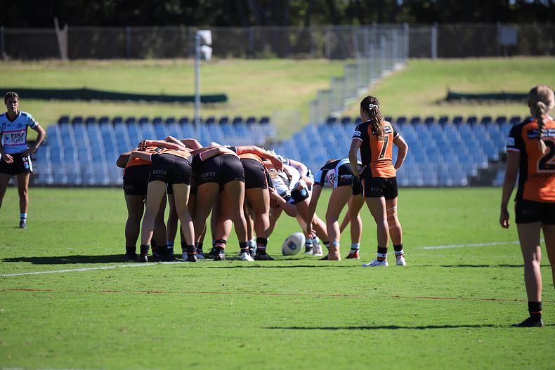 2021 Tarsha Gale Cup Rnd 8 Sharks v WestsTigers