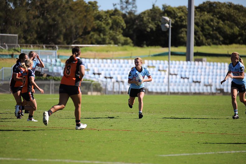2021 Tarsha Gale Cup Rnd 8 Sharks v WestsTigers