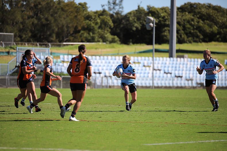 2021 Tarsha Gale Cup Rnd 8 Sharks v WestsTigers