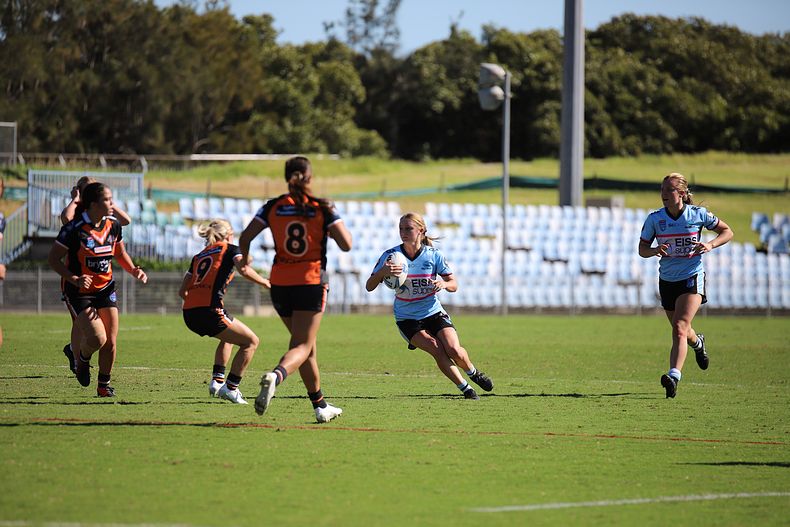 2021 Tarsha Gale Cup Rnd 8 Sharks v WestsTigers