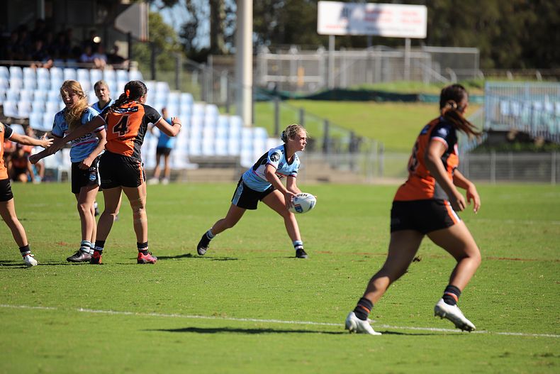 2021 Tarsha Gale Cup Rnd 8 Sharks v WestsTigers