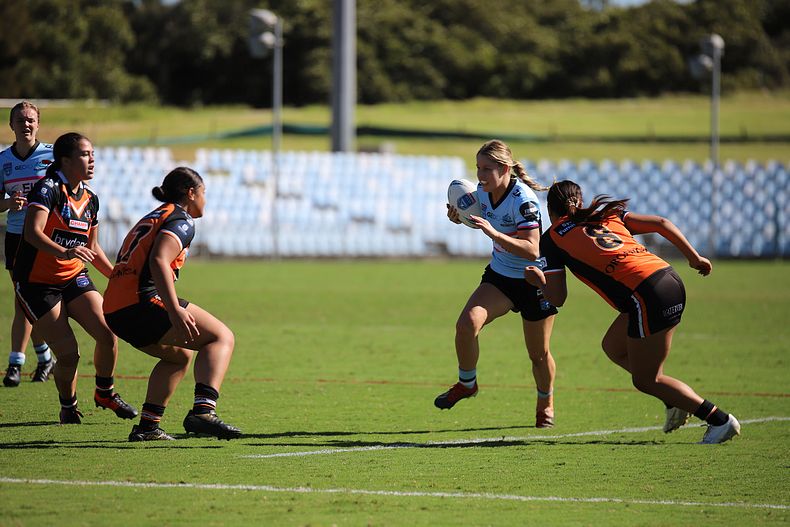2021 Tarsha Gale Cup Rnd 8 Sharks v WestsTigers
