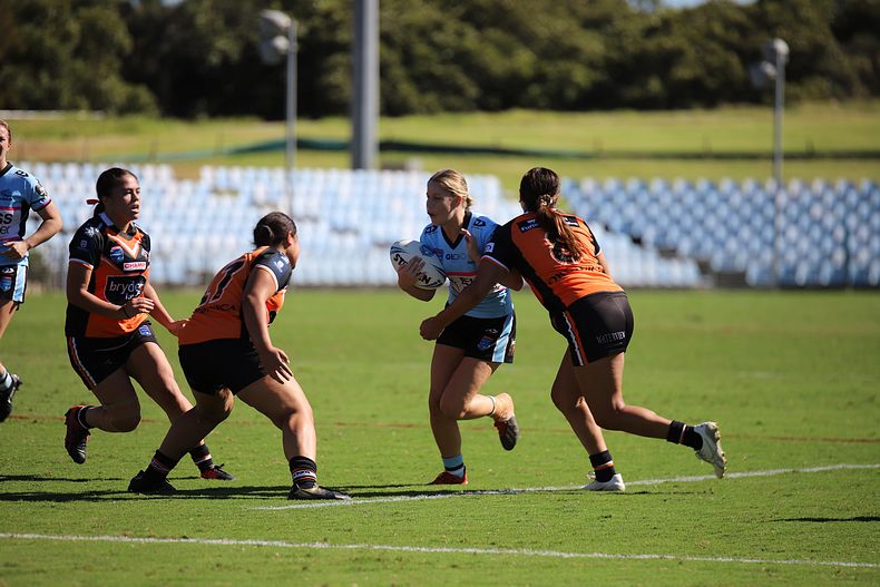 2021 Tarsha Gale Cup Rnd 8 Sharks v WestsTigers