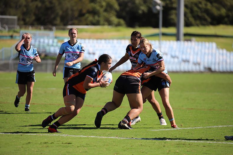 2021 Tarsha Gale Cup Rnd 8 Sharks v WestsTigers
