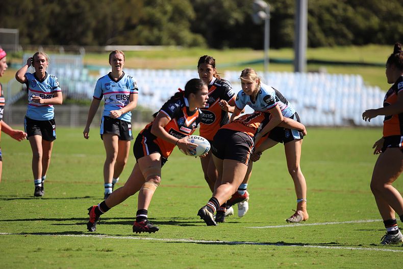 2021 Tarsha Gale Cup Rnd 8 Sharks v WestsTigers