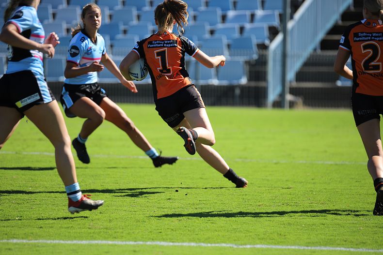 2021 Tarsha Gale Cup Rnd 8 Sharks v WestsTigers