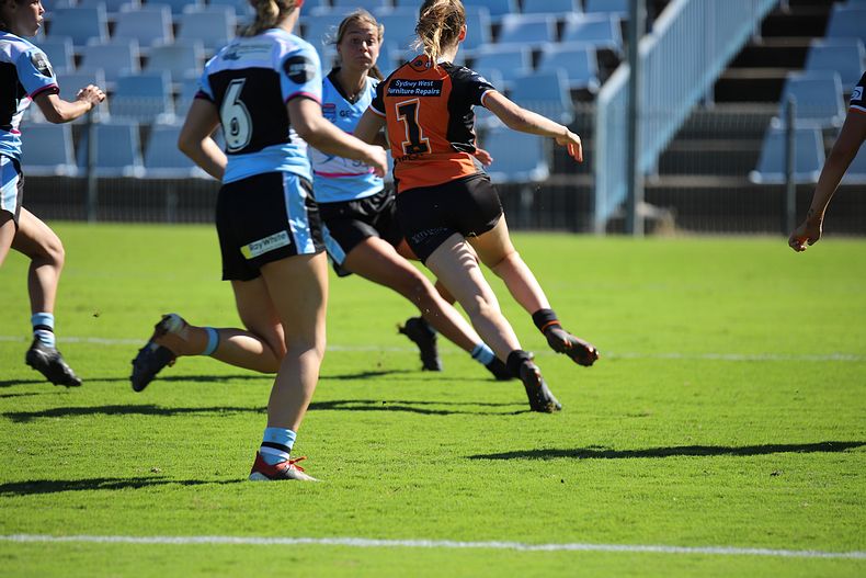 2021 Tarsha Gale Cup Rnd 8 Sharks v WestsTigers