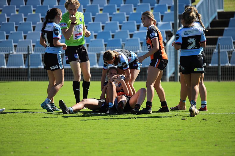 2021 Tarsha Gale Cup Rnd 8 Sharks v WestsTigers