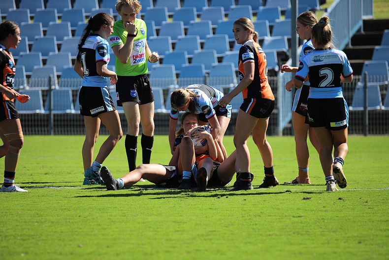 2021 Tarsha Gale Cup Rnd 8 Sharks v WestsTigers
