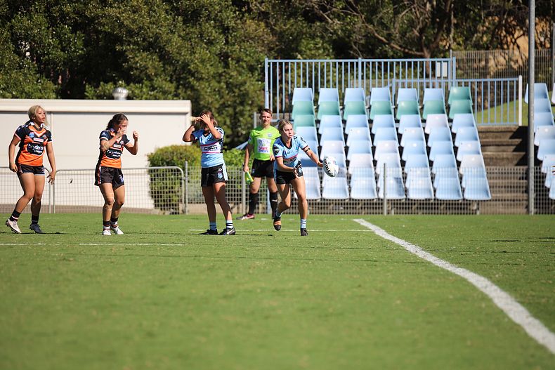 2021 Tarsha Gale Cup Rnd 8 Sharks v WestsTigers