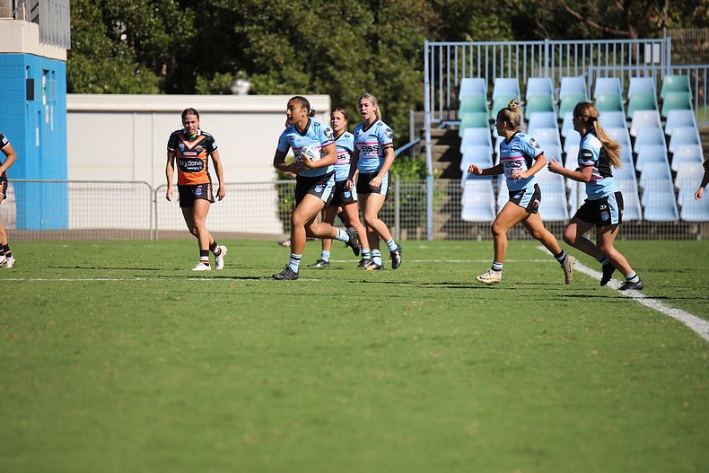 2021 Tarsha Gale Cup Rnd 8 Sharks v WestsTigers
