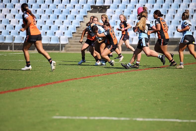 2021 Tarsha Gale Cup Rnd 8 Sharks v WestsTigers