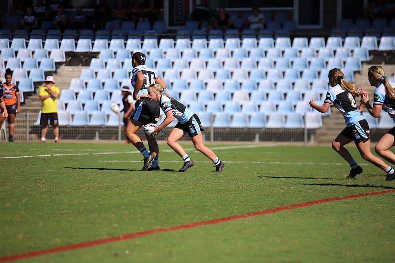 2021 Tarsha Gale Cup Rnd 8 Sharks v WestsTigers