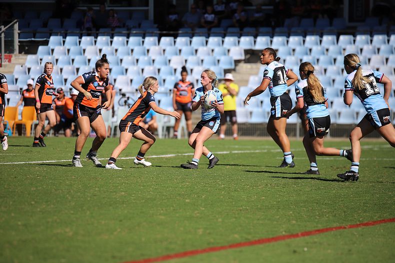 2021 Tarsha Gale Cup Rnd 8 Sharks v WestsTigers