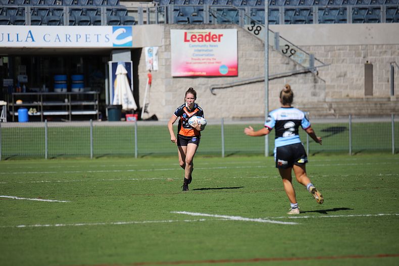 2021 Tarsha Gale Cup Rnd 8 Sharks v WestsTigers
