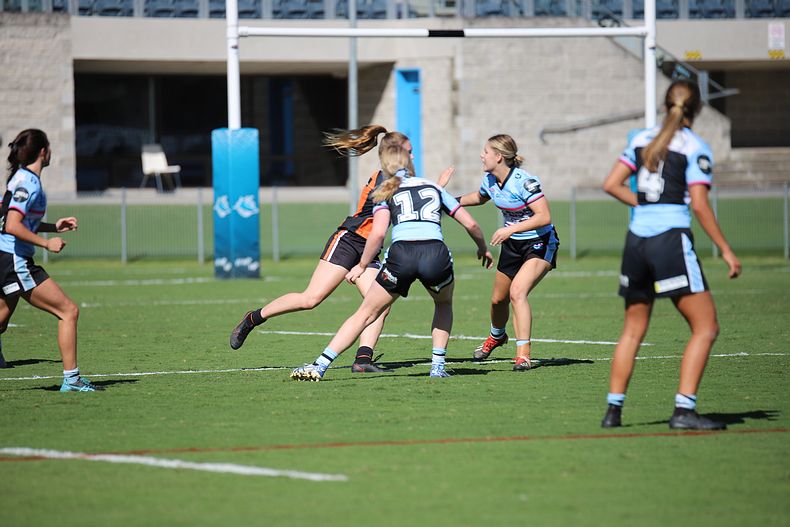 2021 Tarsha Gale Cup Rnd 8 Sharks v WestsTigers