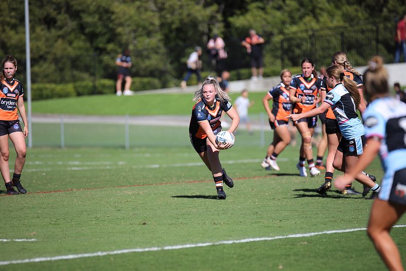 2021 Tarsha Gale Cup Rnd 8 Sharks v WestsTigers