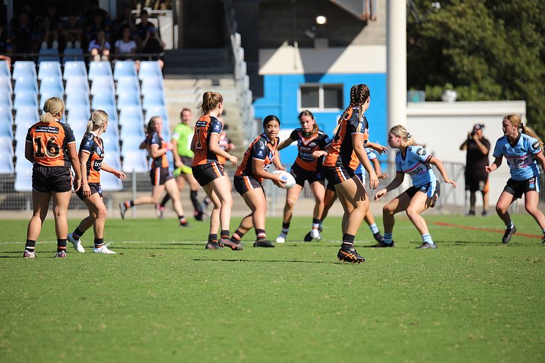 2021 Tarsha Gale Cup Rnd 8 Sharks v WestsTigers