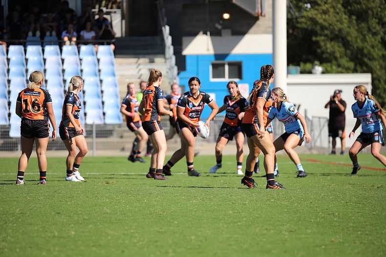 2021 Tarsha Gale Cup Rnd 8 Sharks v WestsTigers