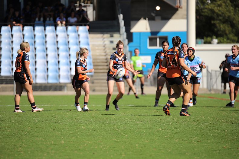 2021 Tarsha Gale Cup Rnd 8 Sharks v WestsTigers