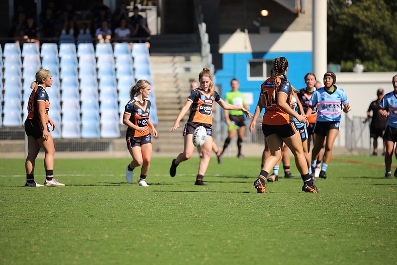 2021 Tarsha Gale Cup Rnd 8 Sharks v WestsTigers