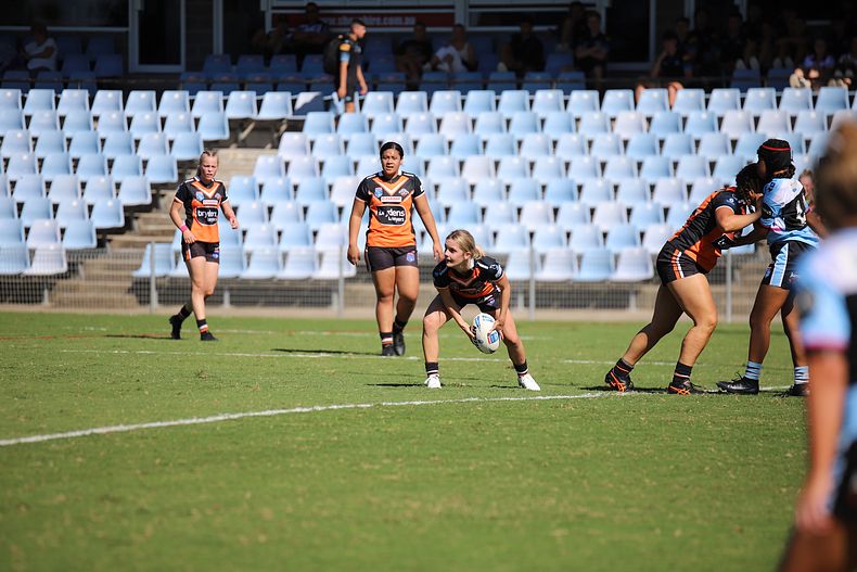 2021 Tarsha Gale Cup Rnd 8 Sharks v WestsTigers