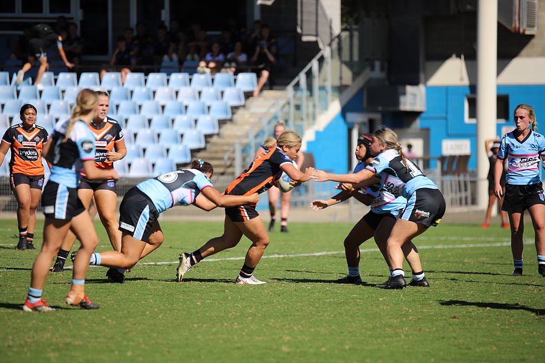 2021 Tarsha Gale Cup Rnd 8 Sharks v WestsTigers