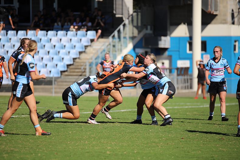 2021 Tarsha Gale Cup Rnd 8 Sharks v WestsTigers