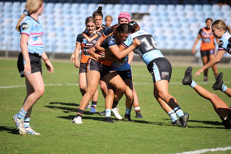 2021 Tarsha Gale Cup Rnd 8 Sharks v WestsTigers