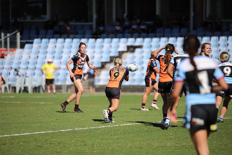 2021 Tarsha Gale Cup Rnd 8 Sharks v WestsTigers