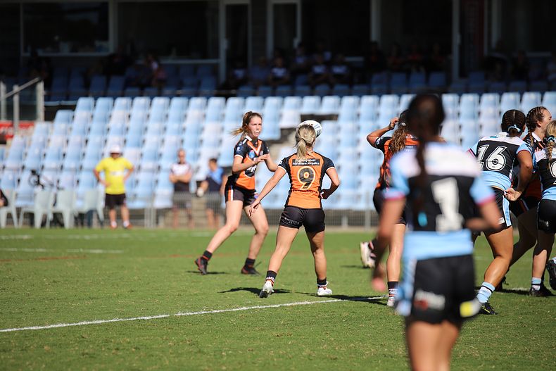 2021 Tarsha Gale Cup Rnd 8 Sharks v WestsTigers
