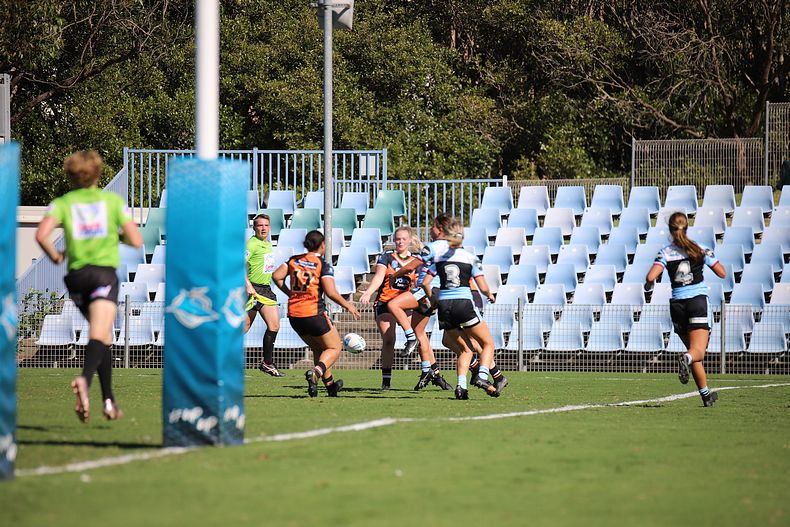 2021 Tarsha Gale Cup Rnd 8 Sharks v WestsTigers