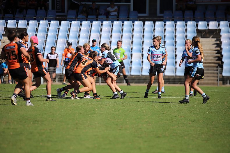 2021 Tarsha Gale Cup Rnd 8 Sharks v WestsTigers