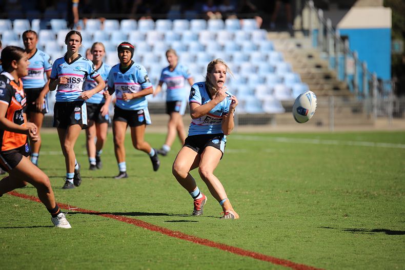 2021 Tarsha Gale Cup Rnd 8 Sharks v WestsTigers