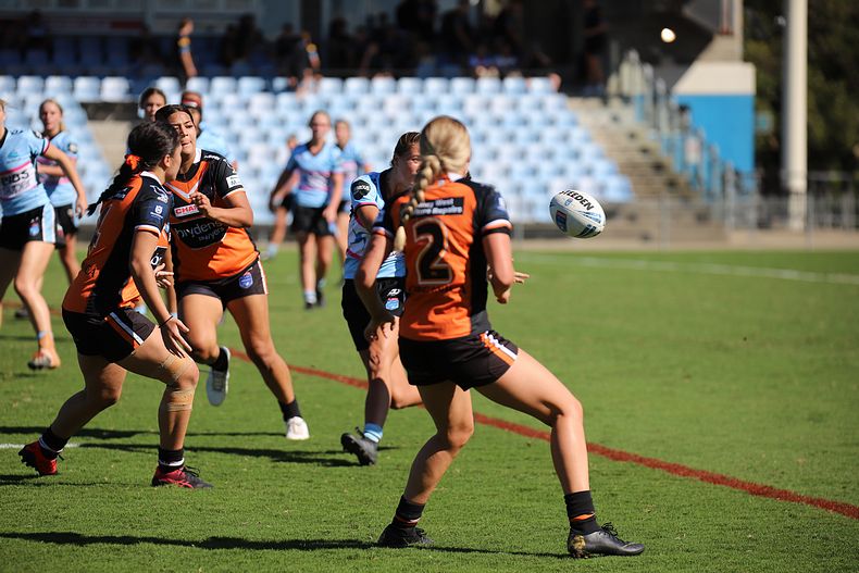 2021 Tarsha Gale Cup Rnd 8 Sharks v WestsTigers
