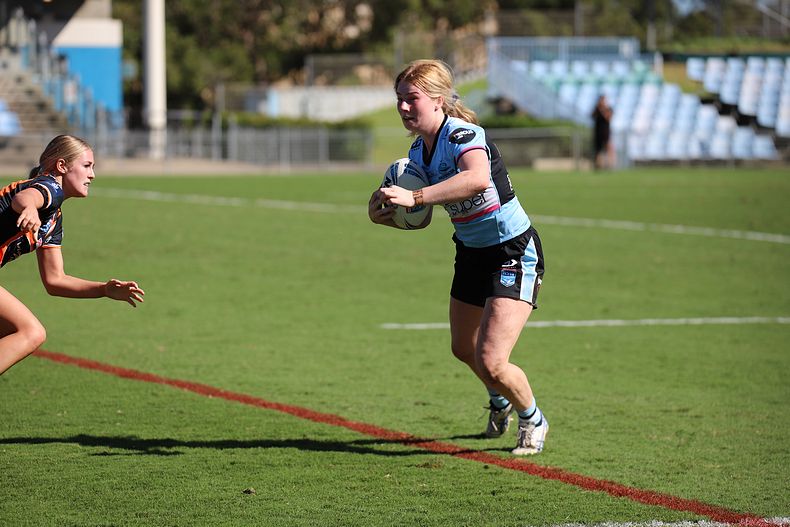 2021 Tarsha Gale Cup Rnd 8 Sharks v WestsTigers