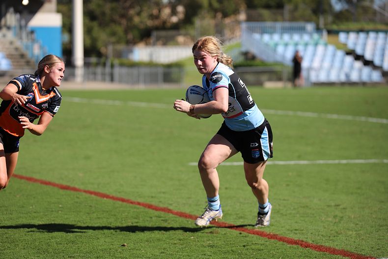 2021 Tarsha Gale Cup Rnd 8 Sharks v WestsTigers