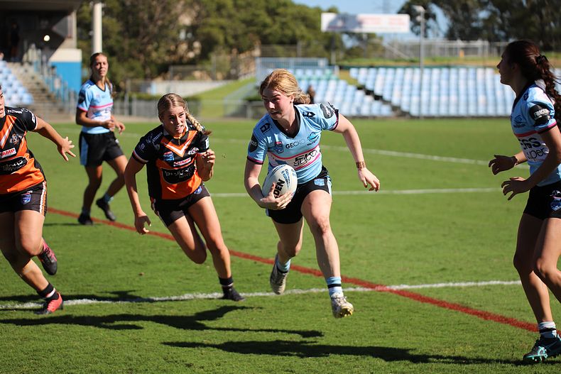 2021 Tarsha Gale Cup Rnd 8 Sharks v WestsTigers
