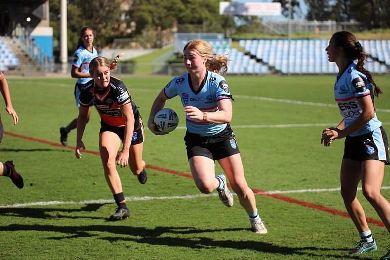 2021 Tarsha Gale Cup Rnd 8 Sharks v WestsTigers