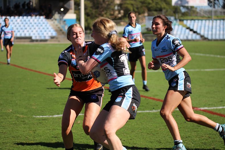 2021 Tarsha Gale Cup Rnd 8 Sharks v WestsTigers