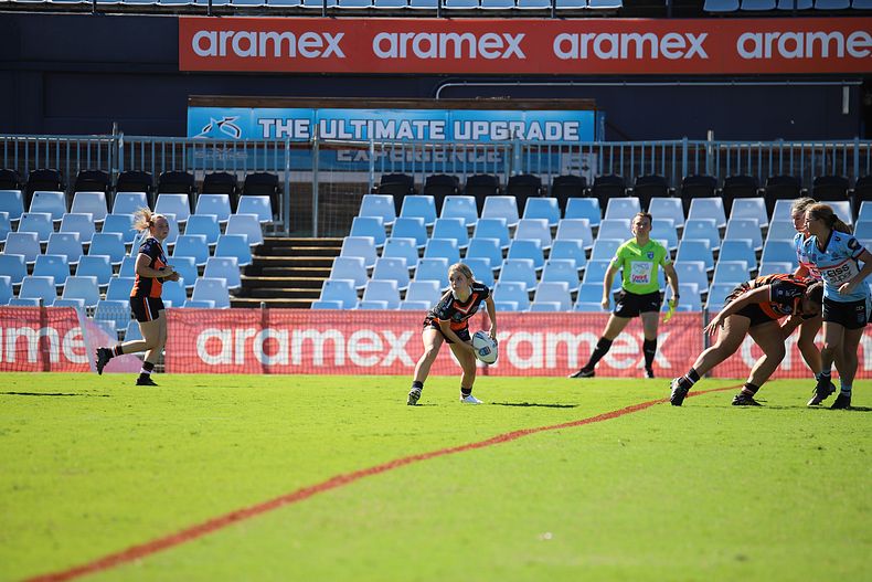 2021 Tarsha Gale Cup Rnd 8 Sharks v WestsTigers