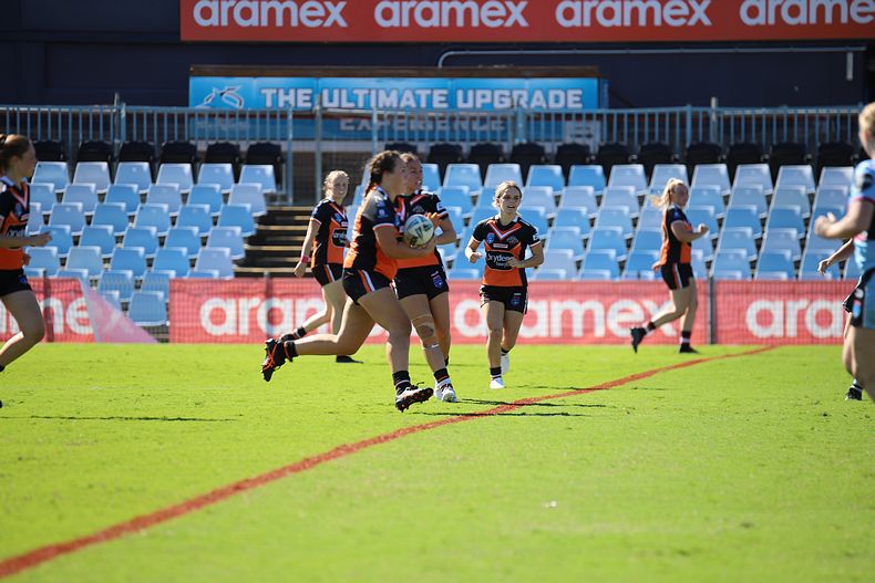 2021 Tarsha Gale Cup Rnd 8 Sharks v WestsTigers