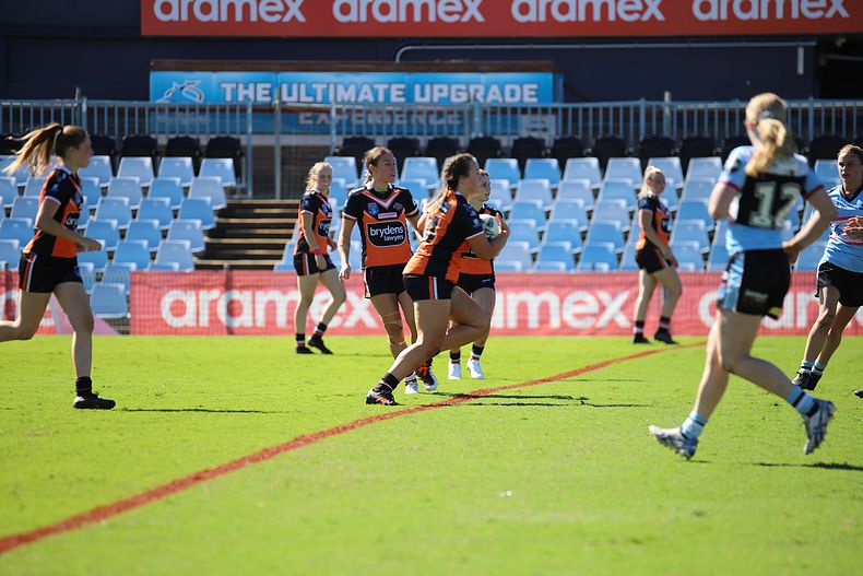 2021 Tarsha Gale Cup Rnd 8 Sharks v WestsTigers