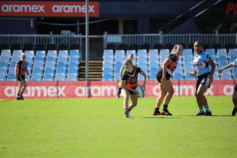 2021 Tarsha Gale Cup Rnd 8 Sharks v WestsTigers